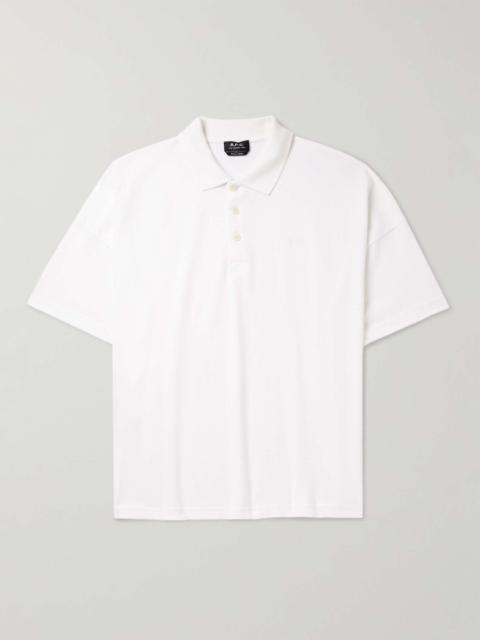Antoine Logo-Embroidered Cotton-Piqué Polo Shirt