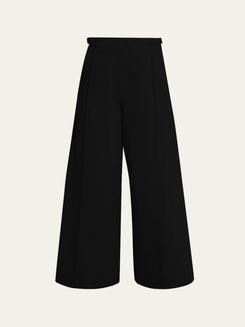 ULLA JOHNSON Abriana Eyelet Cropped Cardigan
