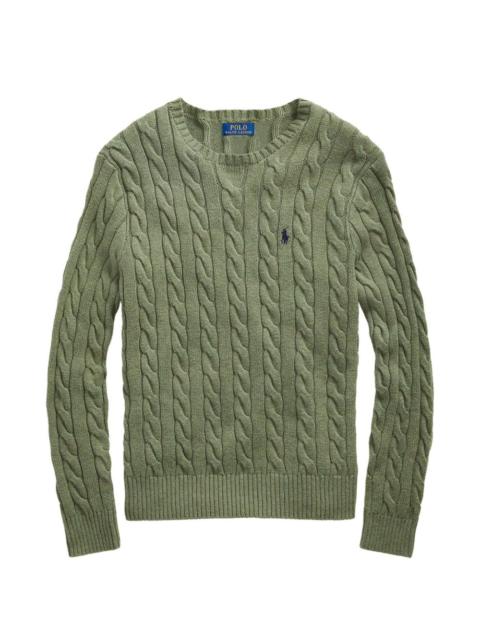 Polo Ralph Lauren cable-knit crew-neck sweater