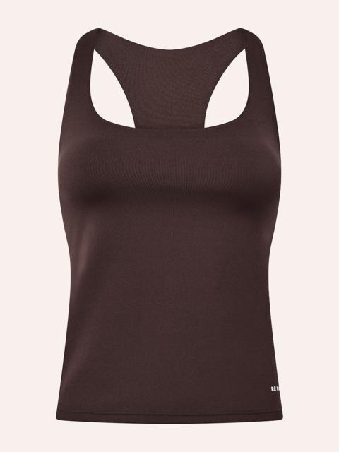 P.E NATION SIGNATURE SCOOP TANK IN DARK PLUM