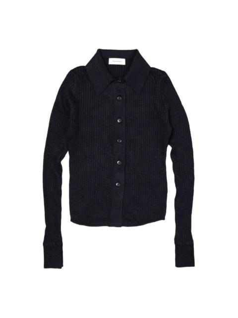 mfpen ribbed-knit cardigan