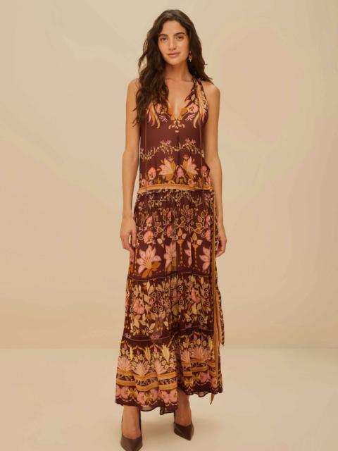 Burgundy Bella Maxi Dress