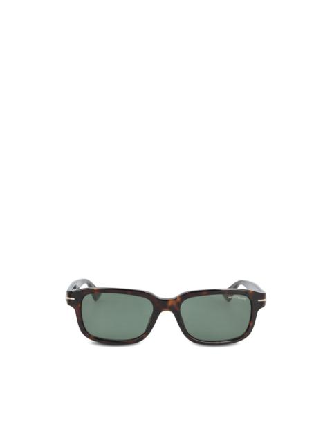 Montblanc Nib rectangle-frame sunglasses