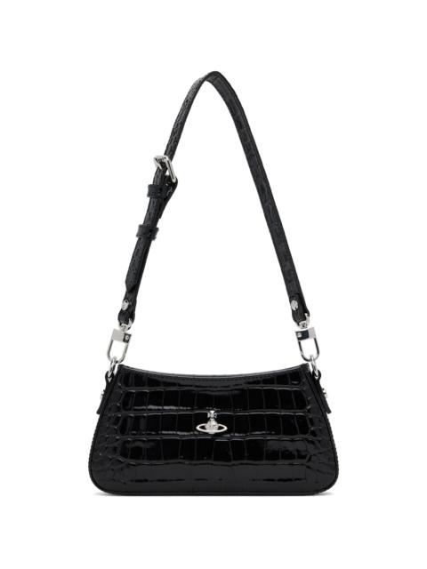 Vivienne Westwood Black Tasha Shoulder Phone Bag