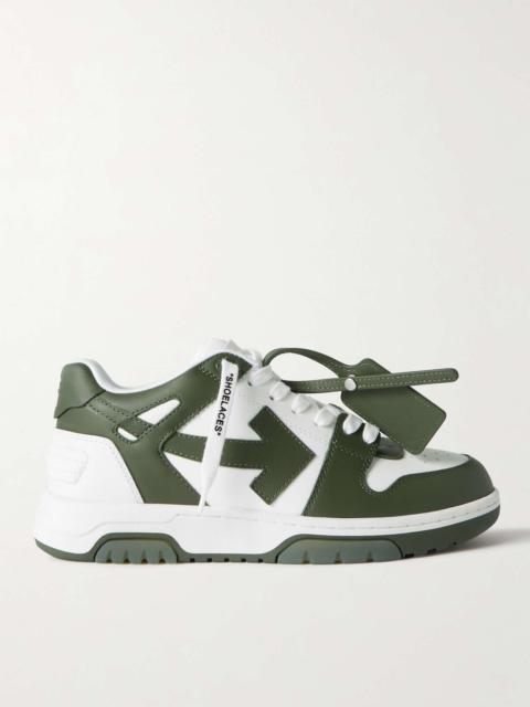Off-White Out of Office Leather Sneakers