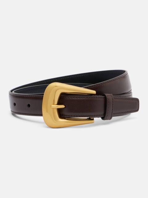 SAINT LAURENT Folk leather belt