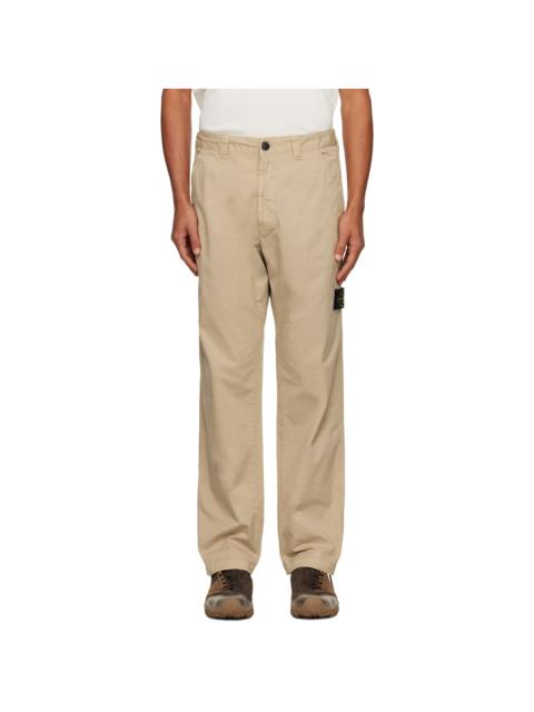 Stone Island Beige 3100035 Trousers