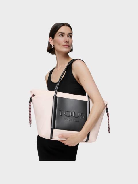 TOUS Large nude colored Empire Soft Tote bag