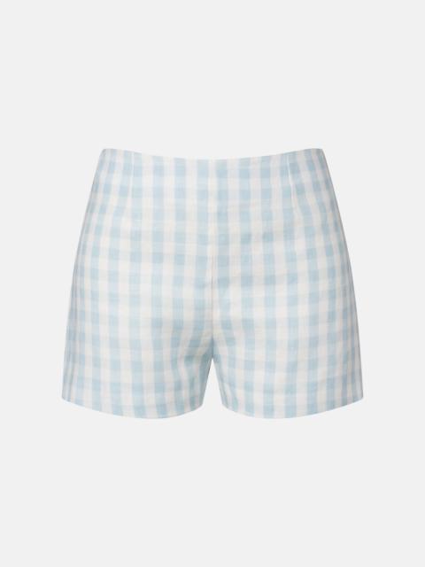 FAITHFULL Lila gingham linen shorts