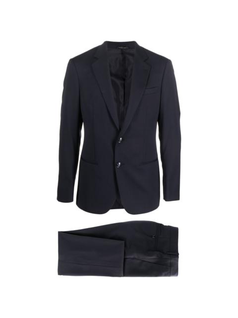 GIORGIO ARMANI slim-fit wool two-piece suit