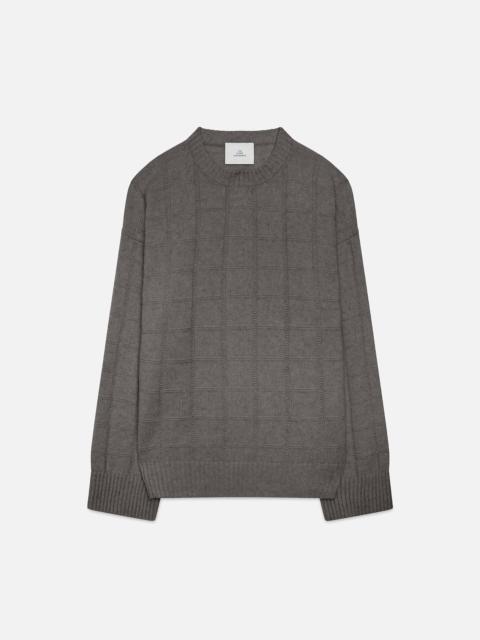 The Elder Statesman NIMBUS CHECK PULLOVER