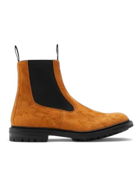 Burberry Burberry Tricker's Suede Dee High Chelsea Boots Brown