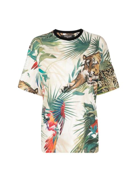 jungle print T-shirt
