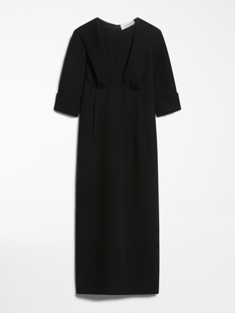 Sportmax SELE Matte satin dress