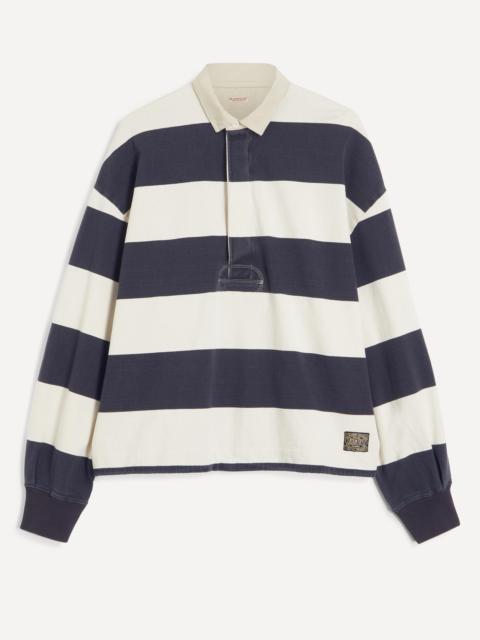 Kapital JAIL Stripe Jersey BIG Rugger Shirt