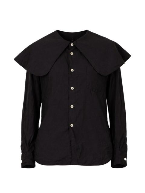 Comme des Garçons Comme des Garçons pilgrim collar blouse