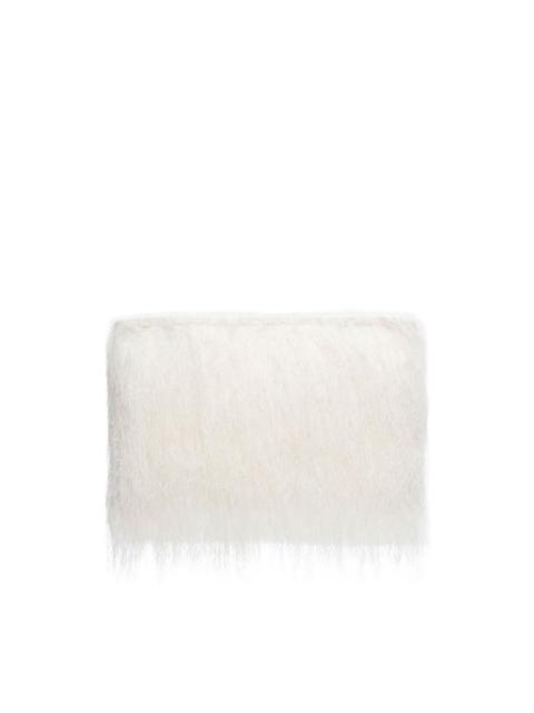 Loulou de Saison Evano fringed clutch bag