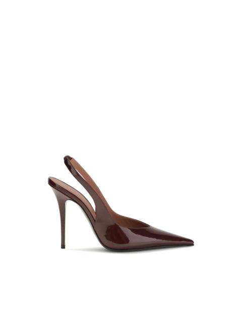 Amina Muaddi Anok slingback pumps
