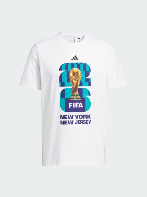 adidas FIFA World Cup 26™ Host City New York New Jersey Graphic T-Shirt
