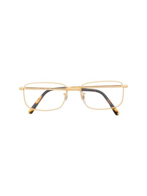 Ray-Ban rectangle-frame glasses