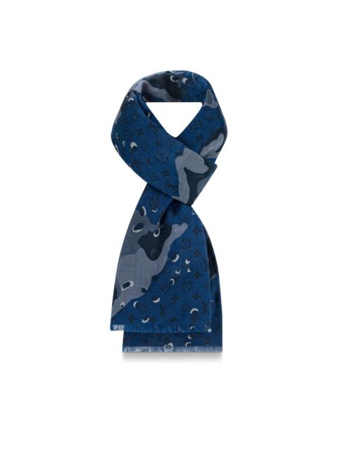 Louis Vuitton Camouflage Print Stole