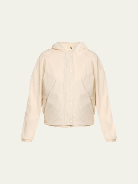 Moncler Reversible Polartec High Loft Hoodie