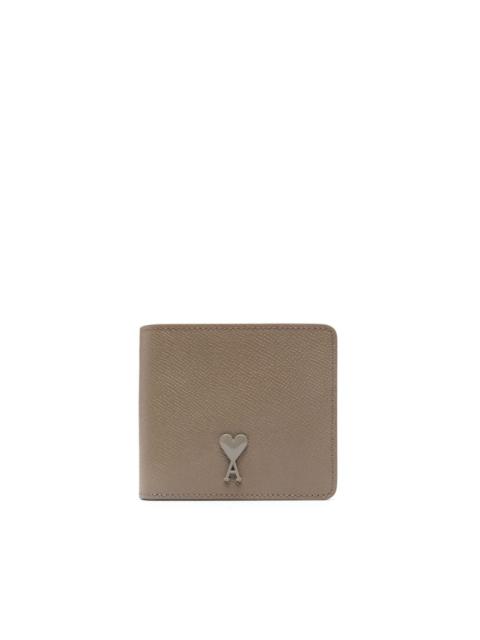 AMI Paris Ami De Coeur leather folded wallet