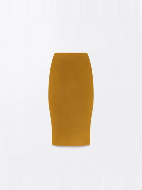 TOM FORD KNEE-LENGTH FITTED PENCIL SKIRT WITH SHAPING DETAILS