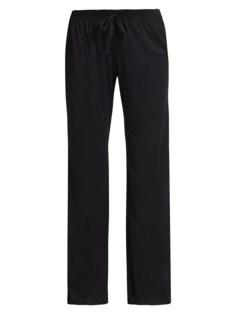 HANRO Women's Cotton Deluxe Lounge Pants - Black