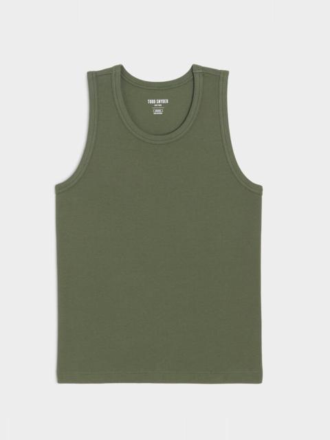 TODD SNYDER Cotton Ribbed Tank