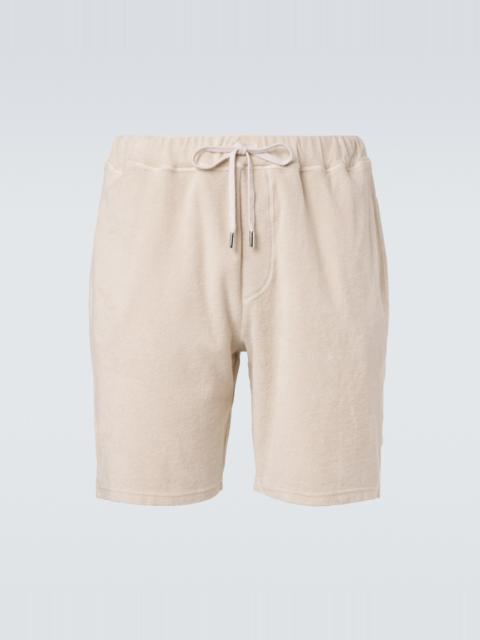 FEDELI Cotton terry shorts