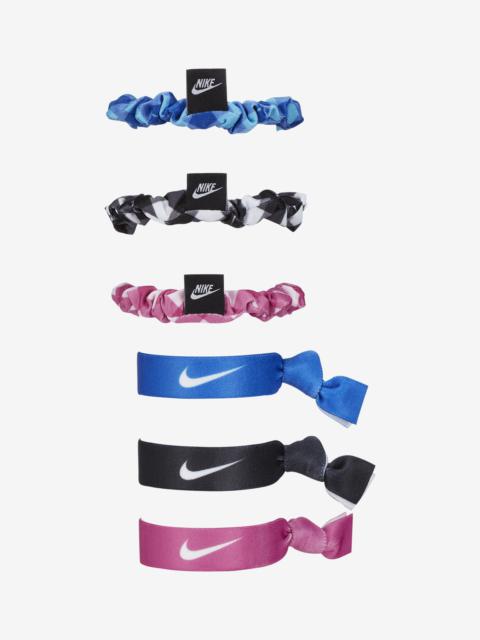 Nike Nike Velvet and Elastic Hairbands (6 Pack)