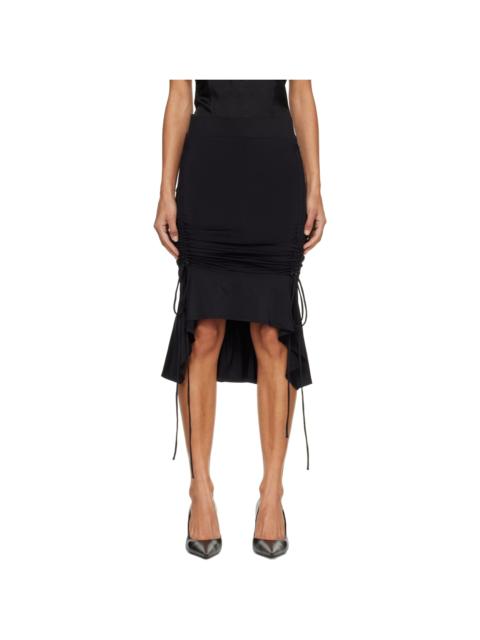 KNWLS Black CU Midi Skirt