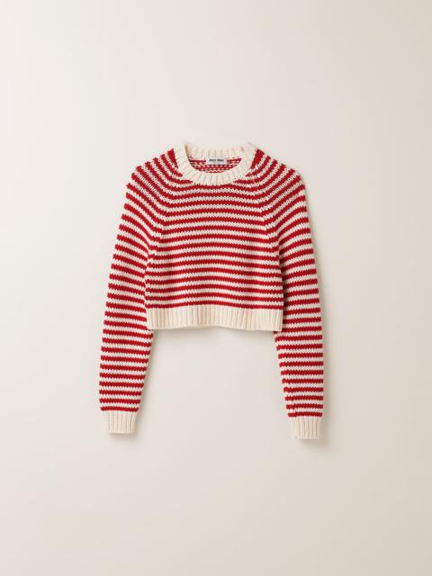Miu Miu Cotton and cashmere sweater