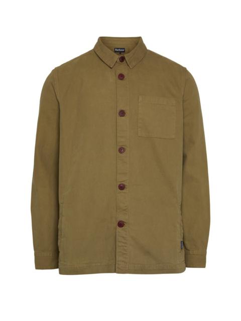 Barbour washed overshirt