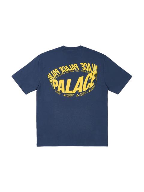 Palace Wrapper Logo T-Shirt Navy