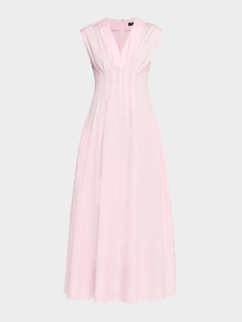 rag & bone Ines Sleeveless Poplin Maxi Dress