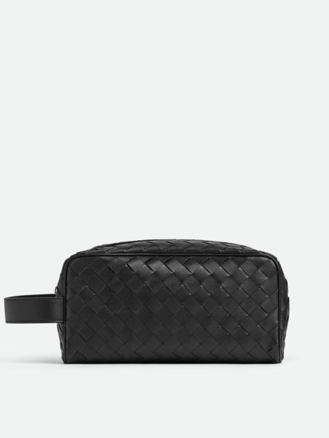 Bottega Veneta intrecciato travel pouch