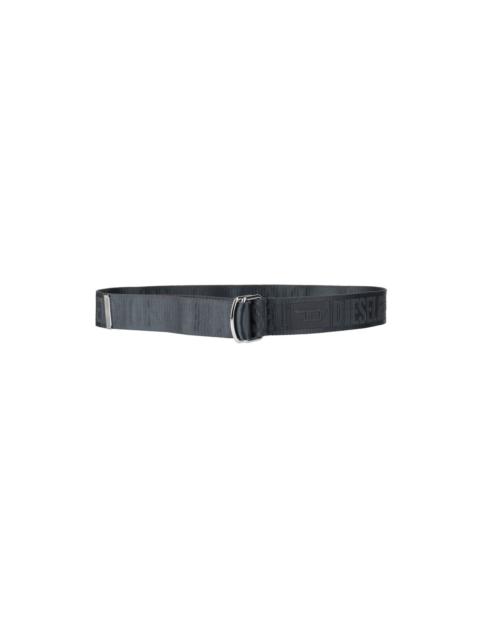 Diesel Steel grey Men's Leather Belt