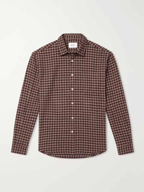 NN07 Deon 5465 Checked Organic Cotton-Flannel Shirt