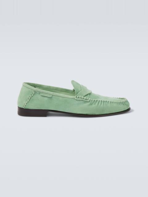 TOM FORD Ripley suede loafers