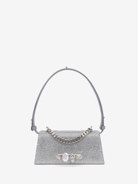 Alexander McQueen Jewelled Shoulder Mini