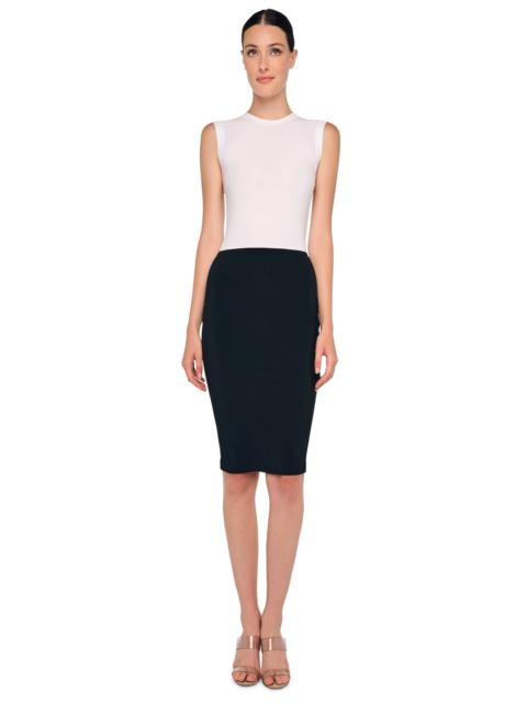 NORMA KAMALI STRAIGHT SKIRT TO KNEE