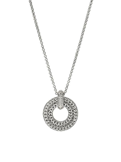 JOHN HARDY Women's Icon Sterling Silver & 0.21 TCW Diamond Pendant Necklace - Silver