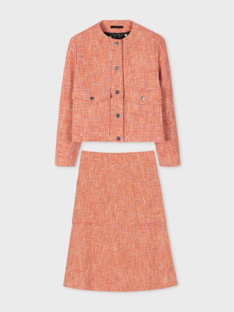 Paul Smith Tweed Cocoon Skirt Suit