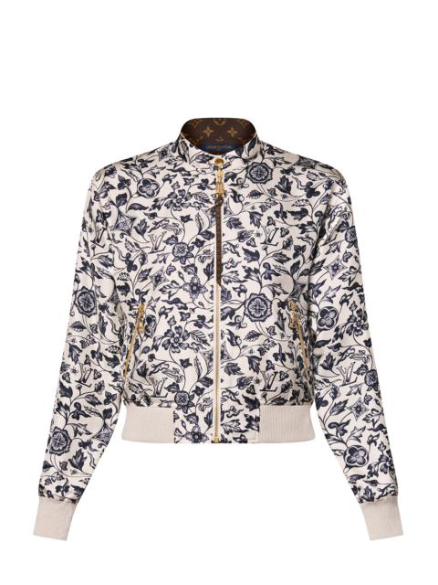 Louis Vuitton Reversible Botanical Print Bomber Jacket