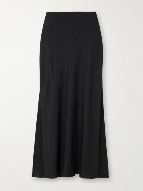Brunello Cucinelli Crepe Maxi Skirt