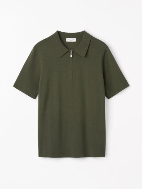 TIGER OF SWEDEN Orbit S Half-Zip Polo Shirt