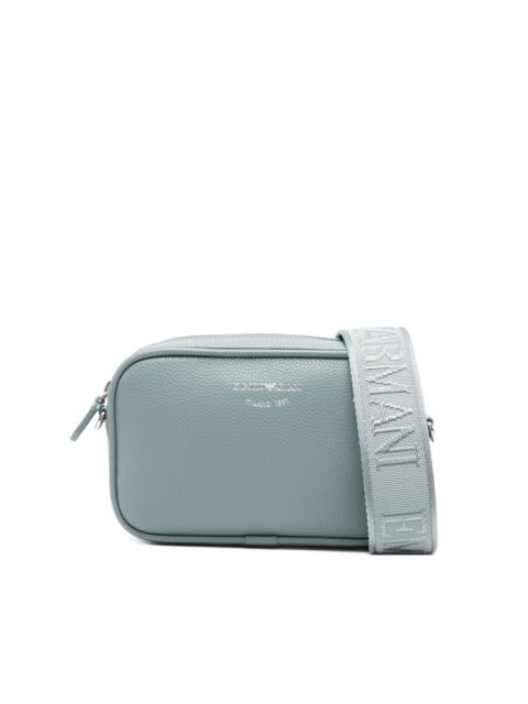 EMPORIO ARMANI mini logo-strap shoulder bag