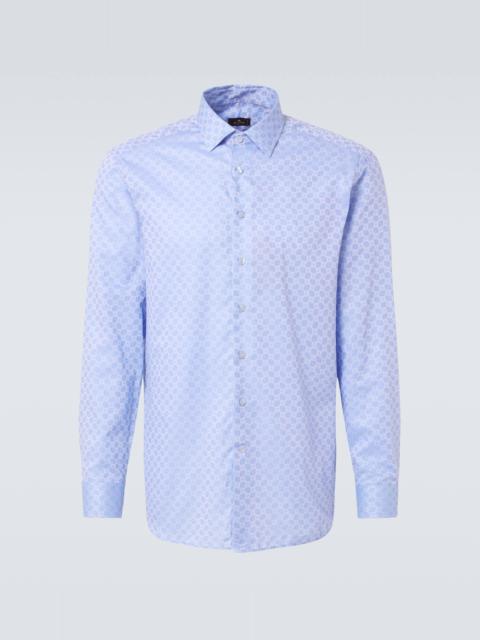 Etro Printed cotton shirt
